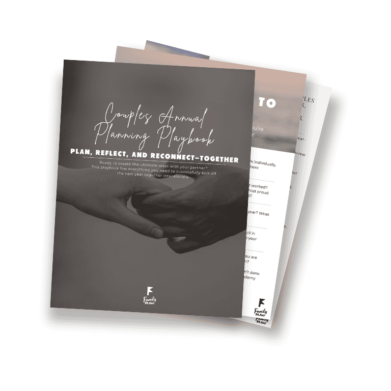 Couples Annual Planning Playbook